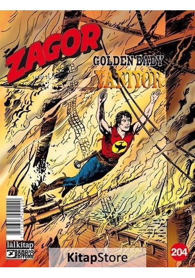 Zagor Sayı 204 / Golden Baby Yanıyor / Moreno Burattini