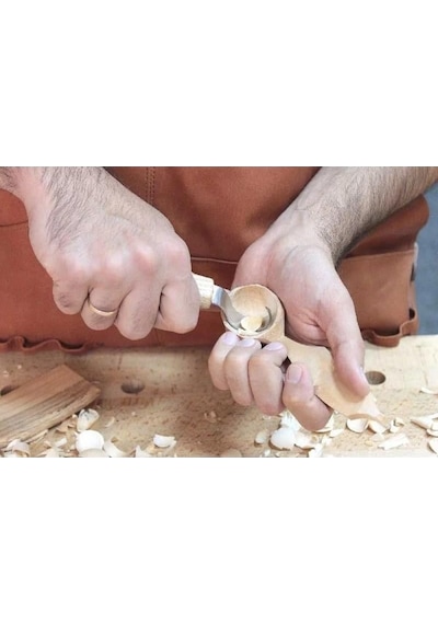 Beavercraft S02 Ahşap Kuksa Kaşık Oyma Bıçağı Seti