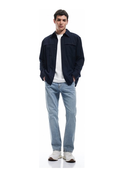 Koton Düğmeli Pamuklu Normal Bel Straight Fit Jean Pantolon - Mark Jean Açık İndigo 5sam40019nd Açık İndigo Koton Düğmeli Pamuklu Normal Bel Straight Fit Jean Pantolon - Mark Jean Açık İndigo 5sam40019nd Açık İndigo