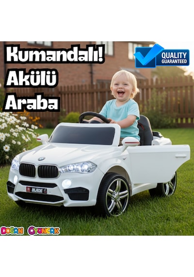 Blade Gt Beyaz Uzaktan Kumandalı 4x2 12 Volt Akülü Araba - Rc Bmw Akülü Araba Çok Renkli