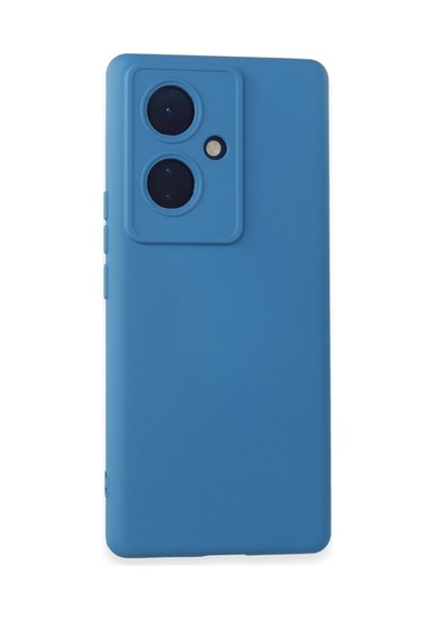 Vivo V29 Lite Kılıf Nano İçi Kadife Silikon - Mavi -
