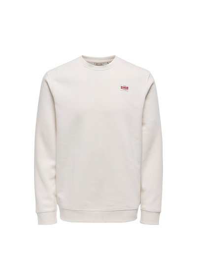 Only & Sons Only&sons Onsdawson Reg Crew Vd Gri Erkek Sweatshirt Gri
