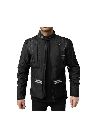 Venom Motosiklet Montu Tourex 4 Mevsim Ce Sertifikalı Touring Long Motor Mont Siyah