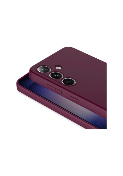 Galaxy Uyumlu S26 Plus Kılıf Yumuşak Silikon Kamera Korumalı Lansman Pazarplus Koyu Mor