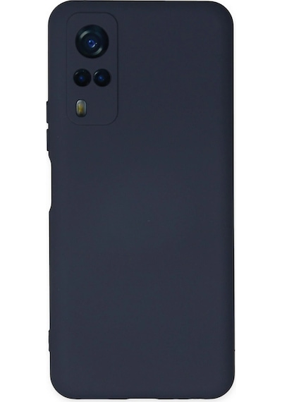 Cosmotex Newface Vivo Y53s Kılıf Nano İçi Kadife Silikon - Lacivert