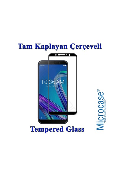 Microcase Zenfone Max Pro (M1) Zb601Kl Tam Kaplayan Ekran Koruma