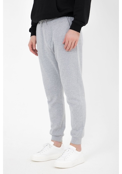 Erkek Jogger Eşofman Altı Gri GRİ MELANJ
