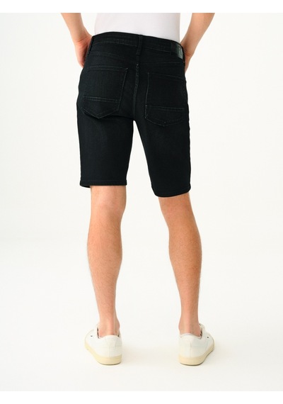 Slim Fit Erkek Şort Gri