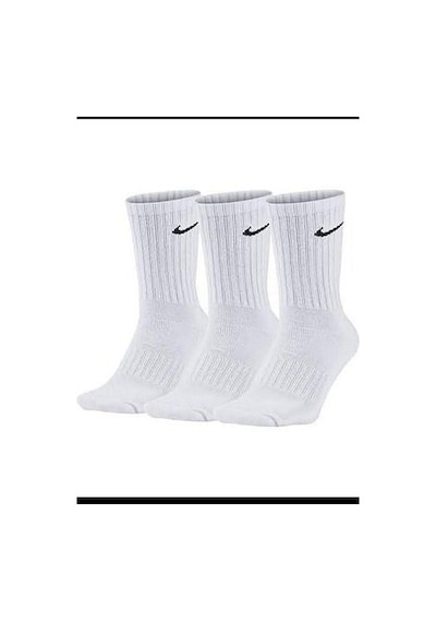 Nike Spor Çorap Sx7676-100 - Beyaz Unısex 001