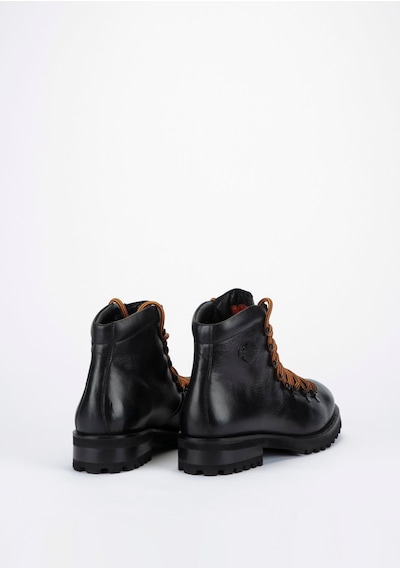 Harley Davidson Notley Erkek Siyah Deri Bot-23531 Siyah