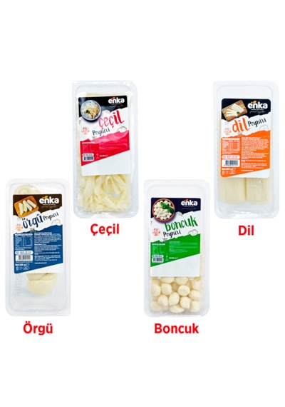 Enka Süt Karma Yöresel Peynir -4'lü X 200 G Paket Boncuk Çeçil Örgü Dil