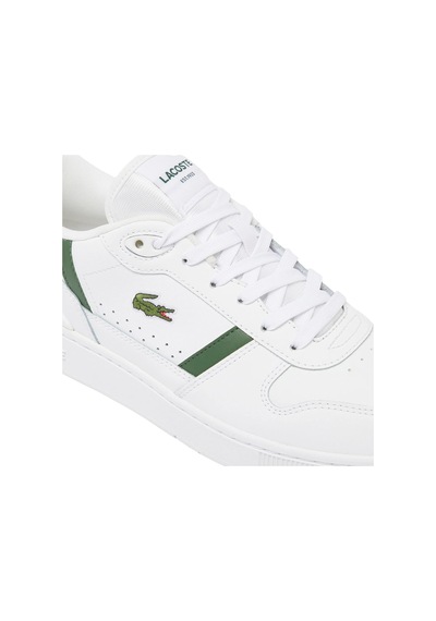 Lacoste T-clip 224 2 Sma Leather Mens Sneaker Hakiki Deri Günlük Spor Ayakkabı Beyaz Yeşil Beyaz - Yeşil Lacoste T-clip 224 2 Sma Leather Mens Sneaker Hakiki Deri Günlük Spor Ayakkabı Beyaz Yeşil Beyaz - Yeşil