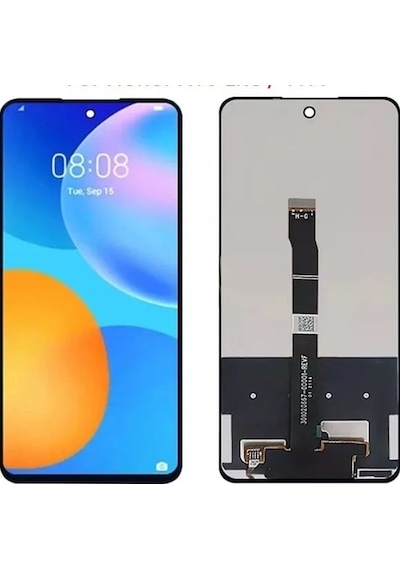 Huawei P Smart 2021 Uyumlu Lcd Ekran Dokunmatik + B7000 15ml Yapıştırıcı Ld-01 Siyah