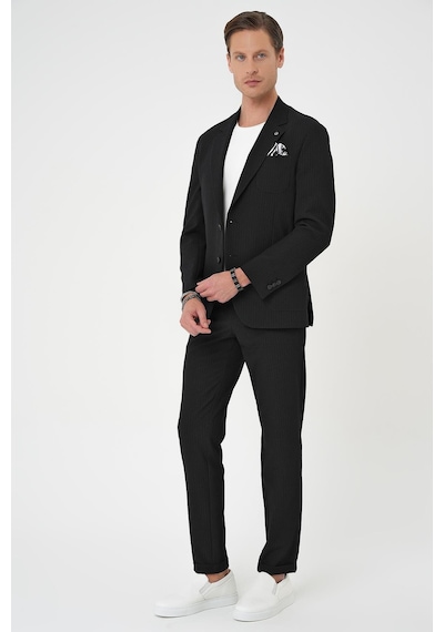 Efor Comfort Fit Mono Yaka Çift Yırtmaç Torba Cep Gofre Kumaş Casual Siyah Ceket C 703 Siyah Efor Comfort Fit Mono Yaka Çift Yırtmaç Torba Cep Gofre Kumaş Casual Siyah Ceket C 703 Siyah
