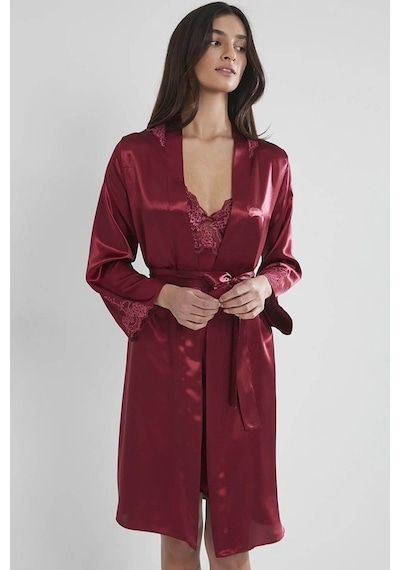 Ceyyiz Pierre Cardin Sütyen Kaplı Sabahlık Gecelik Set 4050