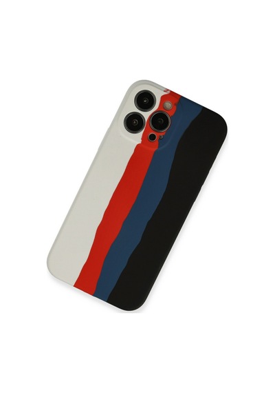 Apple iPhone Uyumlu 13 Pro Kılıf Ebruli Lansman Silikon - Beyaz-siyah Bzsxx00 1