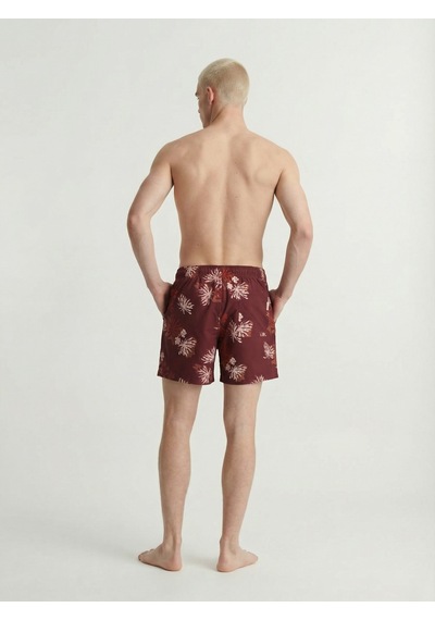Jack&jones Jpstmauı Shell Aop Swım Shorts Reg Bordo Jack&jones Jpstmauı Shell Aop Swım Shorts Reg Bordo