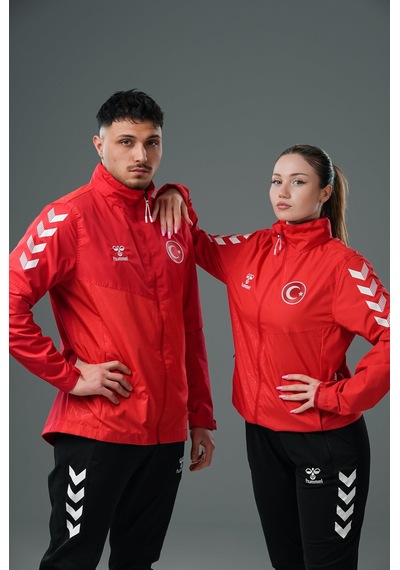 Hummel Dream Milli Takım Yağmurluk Kırmızı