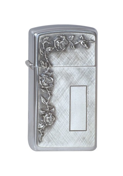 Zippo 1600 Roses With Panel Emblem Çakmak