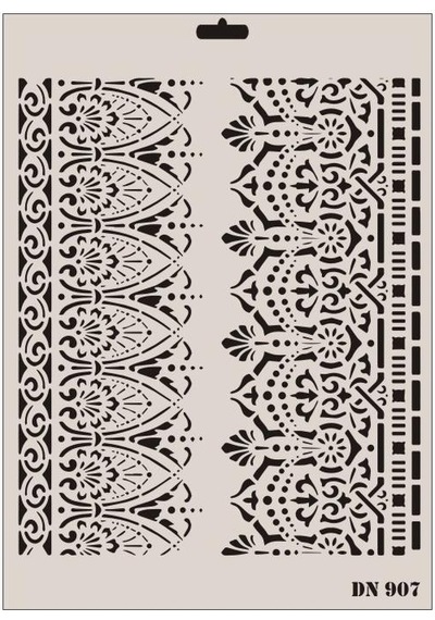 Rich Dantel Seri Dn-907 Stencil 35X25 Cm