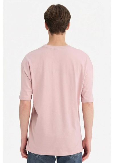 DeFacto %100 Pamuk Oversize Geniş Kalıp Bisiklet Yaka Basic Düz Kısa Kollu Tişört T7037AZ25SMPR347 DeFacto %100 Pamuk Oversize Geniş Kalıp Bisiklet Yaka Basic Düz Kısa Kollu Tişört T7037AZ25SMPR347