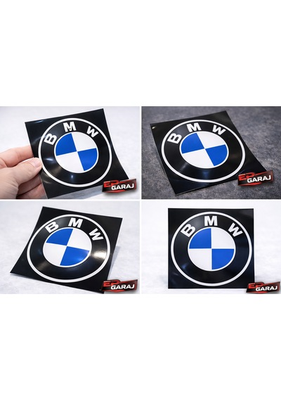 Bmw Logo Stıcker 12 Cm X 12 Cm 0