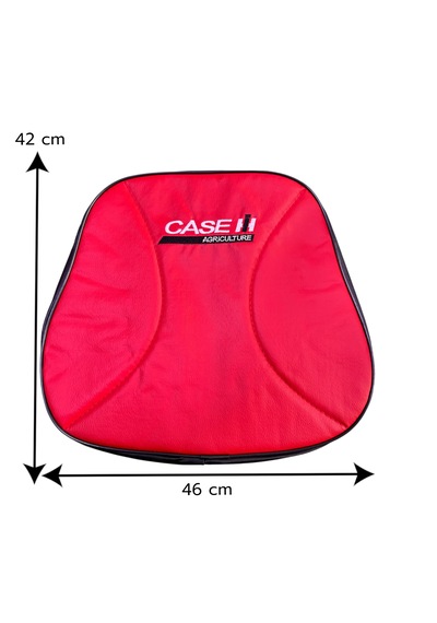 Case Ih Traktör Koltuk Kılıfı Kırmızı Deri Kabinli/kabinsiz Tüm Modellere Uyumlu Kılıf
