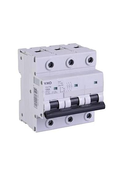 10vtb-3c100 Otomatik Sigorta 10ka C Tipi 3 Kutup100a
