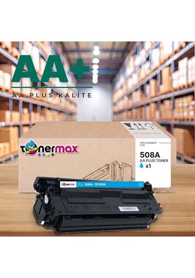 Hp 508a Cf361a Mavi Uyumlu Toner Aa Plus / Color Laserjet Enterprise M552 / M553 / Mfp M577