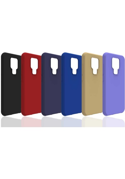 Kilifone - General Mobile Gm 20 Uyumlu - Kılıf Mat Soft Esnek Biye Silikon - Siyah