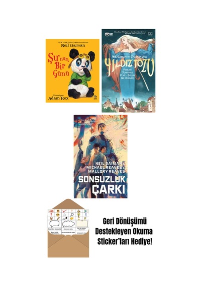 Şu Nun Bir Günü + Yıldız Tozu Resimli Edisyon + Sonsuzluk Çarkı Ara Dünya 3 Ciltli