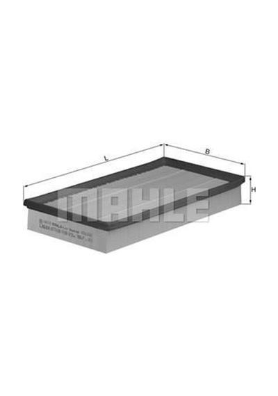 KNECHT LX684 HAVA FİLTRESİ GOLF IV  BORA / A3 TT / TOLEDO II LEON