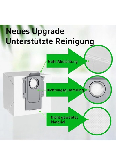 Roborock Q Revo/q Revo Pro/q Revo Maxv/qrevo Curv/qv 35a/35s/qr/s8 Maxv Ultra/qrevo S/qrevo Maste/elektrikli Süpürge İçin 12 Adet Toz Torbası, Yedek Torba Aksesuar Seti Elektrikli Süpürge Torbası