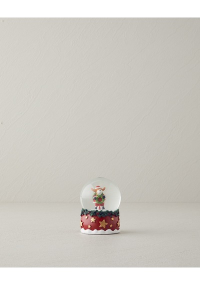 English Home Tansy Kar Küresi 6x6x9 Cm Kırmızı