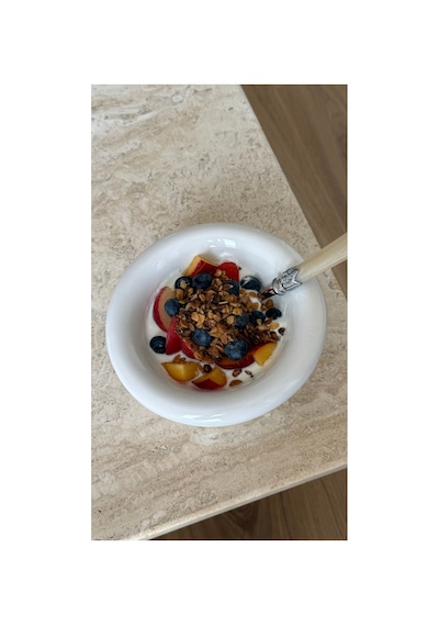 Seramik Donut Bowl Kahvaltılık Tatlı Salata Kase Krem - 828765617 Krem