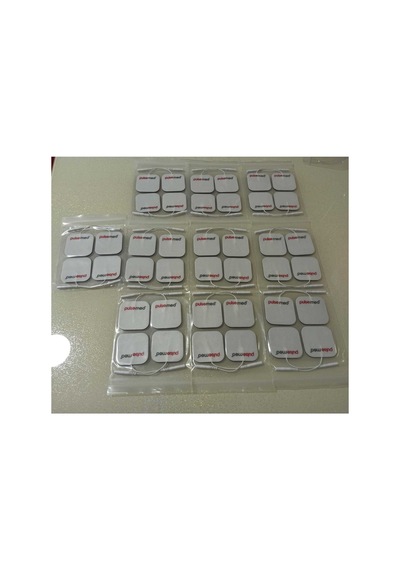 -- Tens Cihazı Kablolu Yedek Elektrot 5x5 Tens Pedi 4 Lü 10 Paket