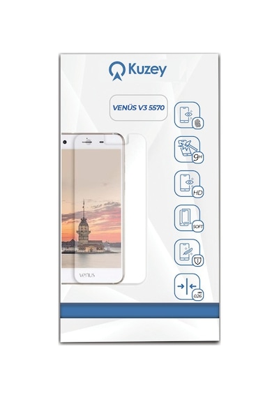 Vestel Uyumlu Venüs V3 5570 Temperli Ekran Koruyucu Cam (479140254)