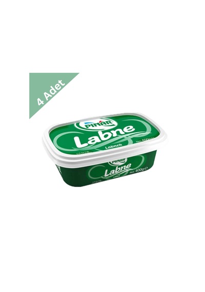 Pınar Labne Peyniri 400 G X 4 Adet - Taze, Hafif Ve Sürülebilir Efsane Lezzet