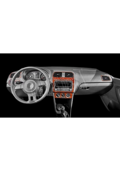 Meriç® Volkswagen Golf 6 Ön Torpido Kaplama 15 Parça 2008-2016 (530157599)