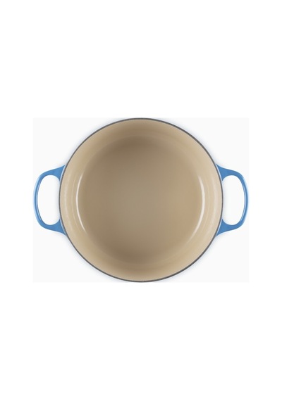 Le Creuset Yuvarlak Ikonik Lüks Döküm Tencere 28 Cm Koyu Turkuaz 12