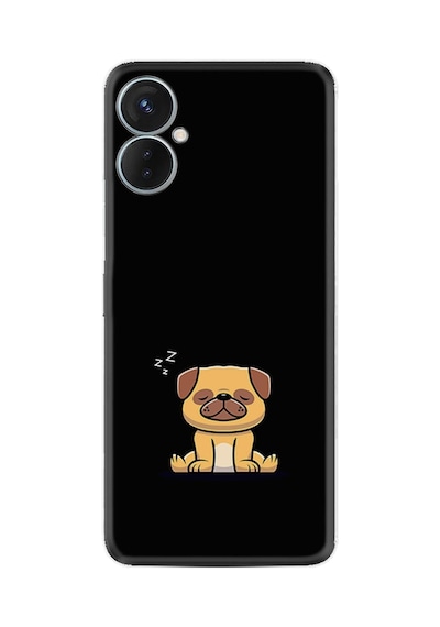 Tecno Spark 9t Kılıf Resimli Desenli Silikon Platinium Series Uyuyan Köpek 1875