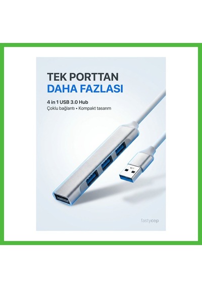 Vaveni Ekd-uh60, Usb3.0 To 3xusb 2.0, 1xusb 3.0, Metal, Usb Hub Arz