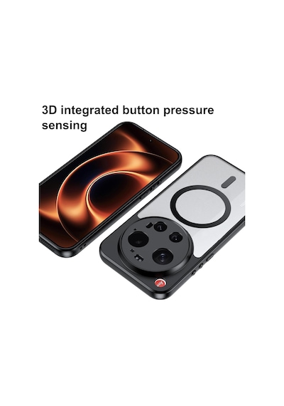 Xiaomi 17 Ultra Uyumlu Kılıf Kamera Çevresi Korumalı Mat Siyah Magsafe Şarj Destekli