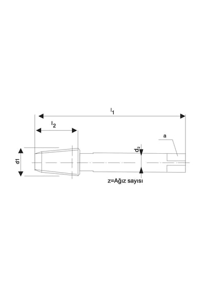 Fett Npt 1 1/4-11,5 Iat Npt Hss Konik Makina Kılavuzu