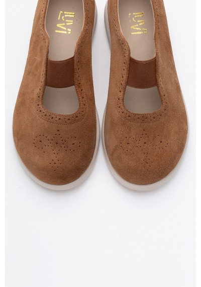 Luvishoes Luvi Shoes Chelle Taba Süet Lastikli Hakiki Deri Kadın Günlük Ayakkabı Taba Süet Taba Luvishoes Luvi Shoes Chelle Taba Süet Lastikli Hakiki Deri Kadın Günlük Ayakkabı Taba Süet Taba