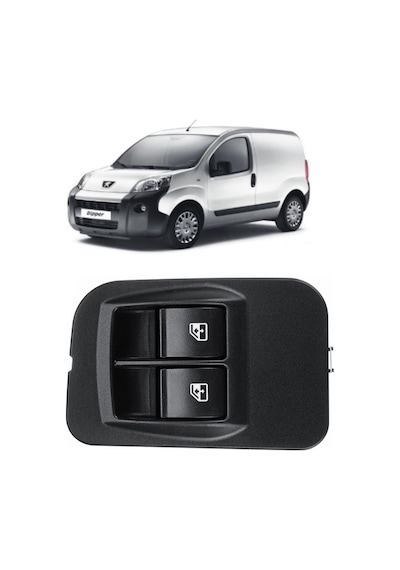Peugeot Bipper Sol Çiftli Cam Açma Dügmesi Anahtari 2007--2014 278628429