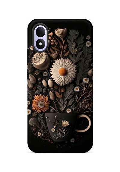 Kılıfland Xiaomi Redmi Note 17 5g Uyumlu Kılıf Boutique Baskılı Resimli Kahve Çiçek Pcode -095 Çok Renkli