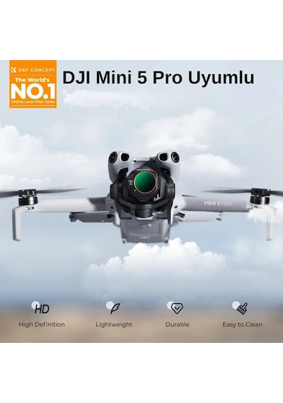 Mini 5 Pro Için Nd-pl Filtre Seti 6'lı Paket Cpl+nd4&pl+nd8&pl+nd16&pl+nd32&pl+nd64&pl