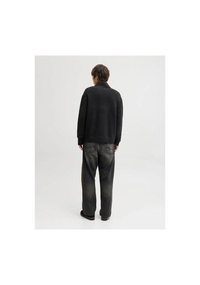 Jack & Jones Jornorrebro Erkek Kazak 12282749 Siyah