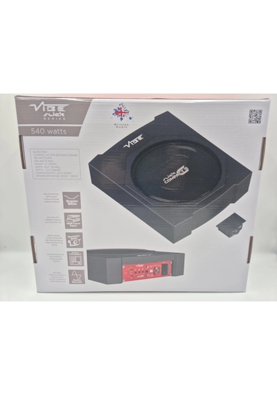 Vibe Koltuk Altı Bass - Vibe Slıckc10a Aktif Kendinden Amfili Aktif Koltuk Altı Subwoofer